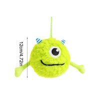 HKM-1596605 Interactive Dog Teething Toy Ball - Soft, Flexible, Bite-Resistant Chew Toy for Gums and Exercise