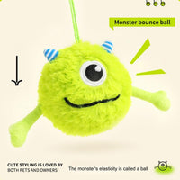 HKM-1596605 Interactive Dog Teething Toy Ball - Soft, Flexible, Bite-Resistant Chew Toy for Gums and Exercise
