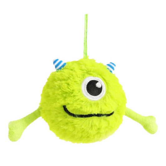 HKM-1596605 Interactive Dog Teething Toy Ball - Soft, Flexible, Bite-Resistant Chew Toy for Gums and Exercise