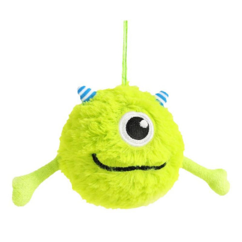HKM-1596605 Interactive Dog Teething Toy Ball - Soft, Flexible, Bite-Resistant Chew Toy for Gums and Exercise