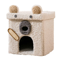 HKM-1599165 Foldable Semi-Enclosed Pet Nest with Washable Cover in Multiple Designs
