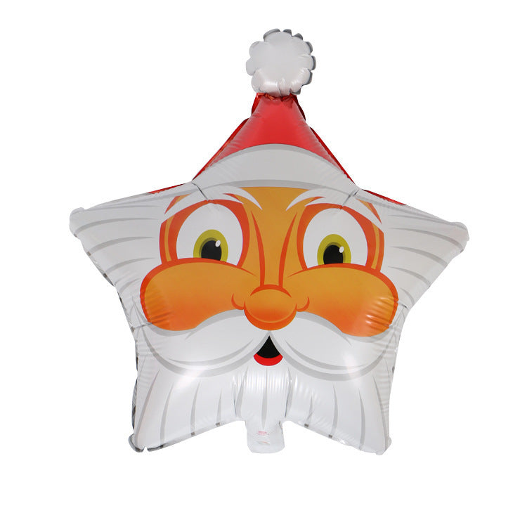 HKM-159955 Christmas Themed Aluminum Foil Balloon for Festive Decor