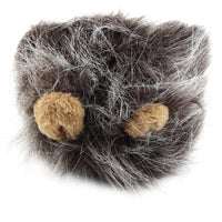 HKM-1599933 Lion Mane Costume Hat for Small Dogs and Cats - Festive Pet Accessory for Halloween and Parties