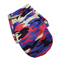 HKM-1600189 Floral Design Thin Fleece Dog Sweater in Various Colors and Sizes