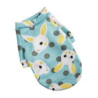 HKM-1600189 Floral Design Thin Fleece Dog Sweater in Various Colors and Sizes
