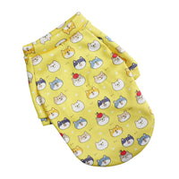 HKM-1600189 Floral Design Thin Fleece Dog Sweater in Various Colors and Sizes