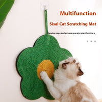 HKM-1601085 Sisal Cat Scratching Board - Colorful, Wear-Resistant Design Without Shedding Chips