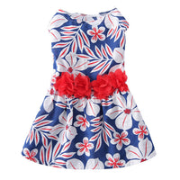HKM-1601469 Simple Print Skirt for Dogs in Various Colors and Sizes
