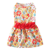 HKM-1601469 Simple Print Skirt for Dogs in Various Colors and Sizes