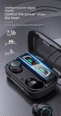 HKM-160339 Wireless Sports Stereo Earbuds with Intelligent Power and Binaural Noise Reduction