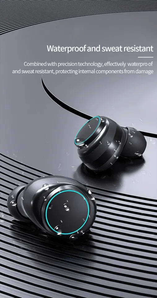 HKM-160339 Wireless Sports Stereo Earbuds with Intelligent Power and Binaural Noise Reduction