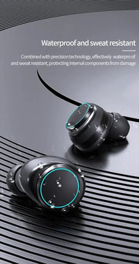 HKM-160339 Wireless Sports Stereo Earbuds with Intelligent Power and Binaural Noise Reduction