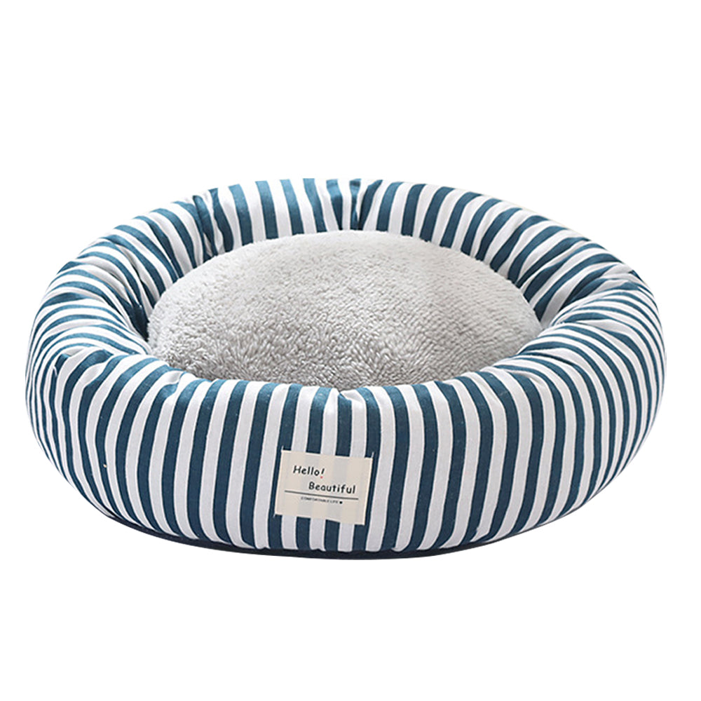 HKM-1604925 Cozy Cloth Pet Nest for Cats and Dogs - 40cm Diameter, 12cm Height