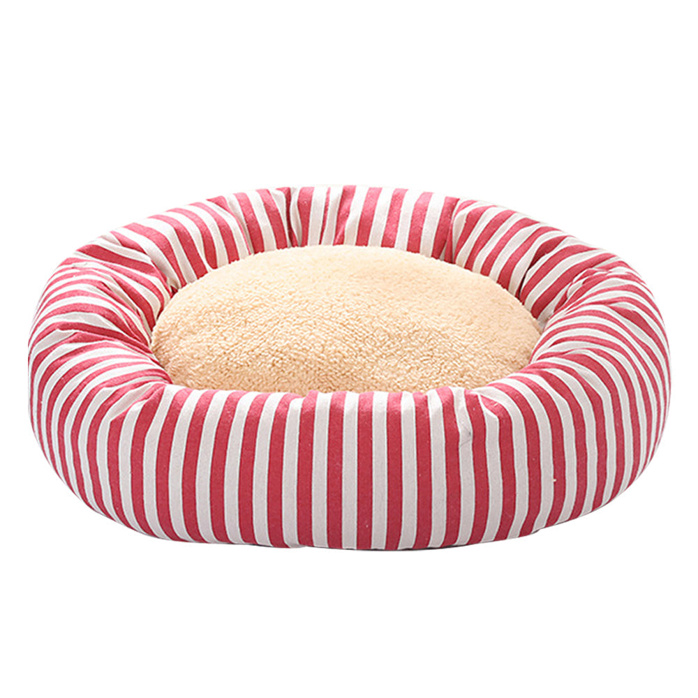 HKM-1604925 Cozy Cloth Pet Nest for Cats and Dogs - 40cm Diameter, 12cm Height
