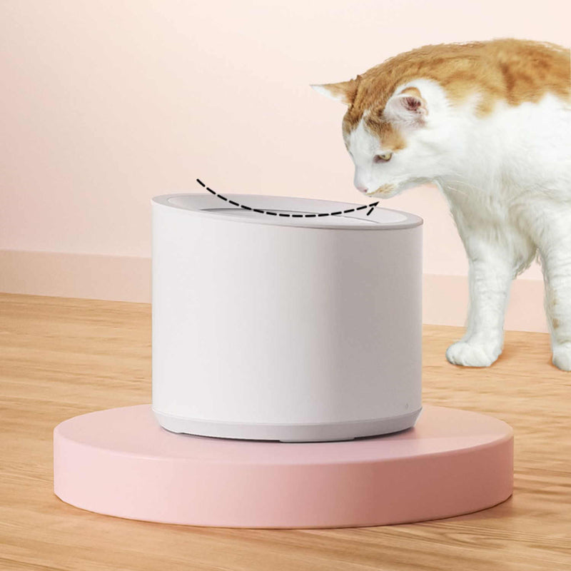 HKM-1606717 Intelligent Pet Water Dispenser with UV Lamp and Automatic Filtration System, 1.8L Capacity