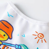 HKM-1607229 Summer Cartoon Printed Pet Vest - Lightweight Polyester Clothing for Dogs and Cats (XS-XXL)