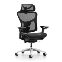 HKM-160787 Ergonomic Mesh Office Chair with Adjustable Headrest and Reclining Function