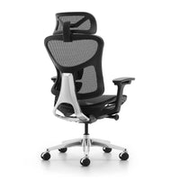 HKM-160787 Ergonomic Mesh Office Chair with Adjustable Headrest and Reclining Function