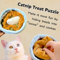 HKM-1608125 Interactive Catnip Chew Toy Set with Crinkle Sounds for Indoor Cats – Engaging Puzzle for Mental Stimulation