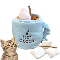 HKM-1608125 Interactive Catnip Chew Toy Set with Crinkle Sounds for Indoor Cats – Engaging Puzzle for Mental Stimulation