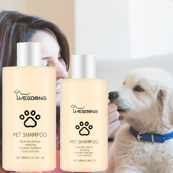 HKM-1608509 Mild and Clean Pet Shampoo for Dogs and Cats - Softens and Untangles Fur, 100ml & 300ml Options