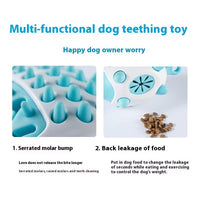 HKM-1609277 Interactive Food-Leaking Chew Toy for Puppies - Engaging Teeth Cleaning & Weight Control Plaything