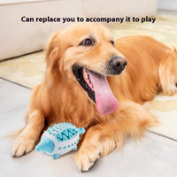HKM-1609277 Interactive Food-Leaking Chew Toy for Puppies - Engaging Teeth Cleaning & Weight Control Plaything