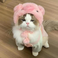 HKM-1614013 Colorful Hand-Knitted Seasonal Pet Hats for Fashionable Pets