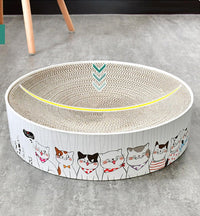 HKM-161491 Corrugated Cat Scratching Board for Cats Under 10kg - Durable and Eco-Friendly Design