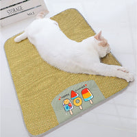 HKM-1618237 Cooling Rattan Pet Sleeping Mat with Soft Sponge Padding for Dogs and Cats – Anti Scratch and Moisture Resistant – Various Sizes Available