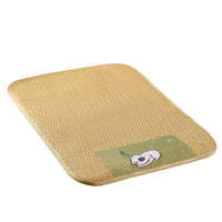 HKM-1618237 Cooling Rattan Pet Sleeping Mat with Soft Sponge Padding for Dogs and Cats – Anti Scratch and Moisture Resistant – Various Sizes Available