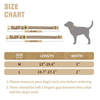 HKM-1618365 Silicone Anti-Lost Dog Collar with Monochrome Design, Nylon Material, Four Seasons, Multiple Sizes