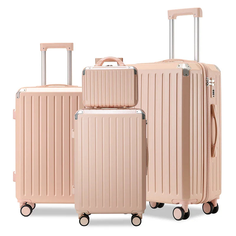 HKM-161875 Recyclable Travel Suitcase Set with Handle and Paper Tray for Convenient Packing