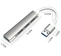 HKM-161875 USB 3.0 Multi-Port Adapter with 4 Outputs for Notebook and Desktop Connectivity