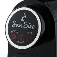 HKM-162067 Single Serve Automatic Coffee Machine with LED Touch Control - 1400W Electric Coffee Maker for Home Use