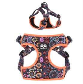 HKM-1621437 Y-shaped Oxford Cloth Dog Harness Vest with Reflective Strips and Breathable Mesh - Small and Medium Sizes Available