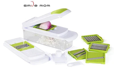 HKM-162195 Manual Multi-Function Vegetable Chopper with Kitchen Accessories