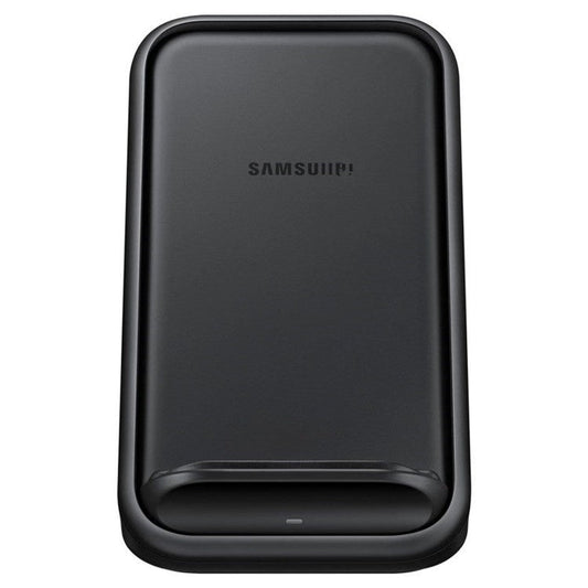 HKM-162195 Vertical Wireless Fast Charging Station for Mobile Phones - Type-C Connection, 2400mA Output, Black