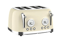 HKM-162387 Automatic Electric Toaster with Adjustable Browning Control for Perfect Toast Every Time