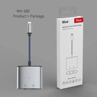 HKM-162387 Stereo Sound Card Adapter for Live Broadcasting - Compatible with iPhone and Type-C Mobile Phones