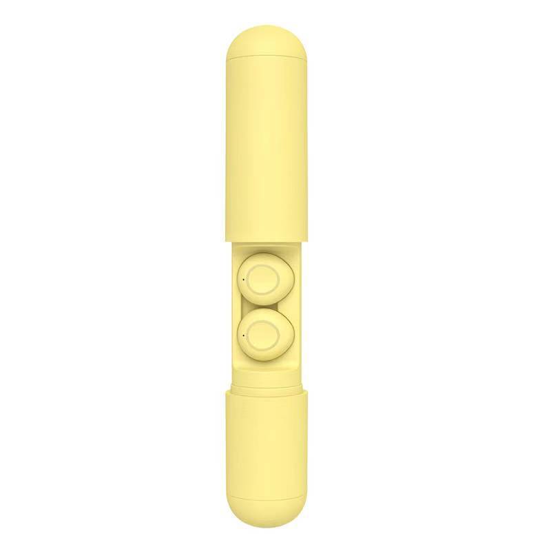 HKM-162387 True Wireless Bluetooth Headset with Automatic Pairing and Touch Control, 4.5 Hours Call Time, 3 Hours Music Playback, Low Power Consumption
