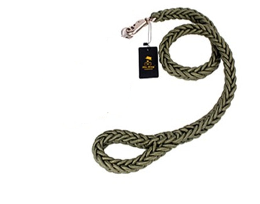 HKM-1627709 Eight-Strand Braided Nylon Dog Leash for Golden Retrievers - Various Sizes Available