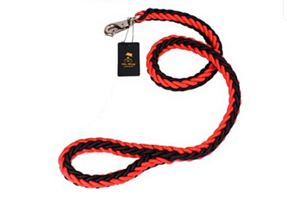 HKM-1627709 Eight-Strand Braided Nylon Dog Leash for Golden Retrievers - Various Sizes Available