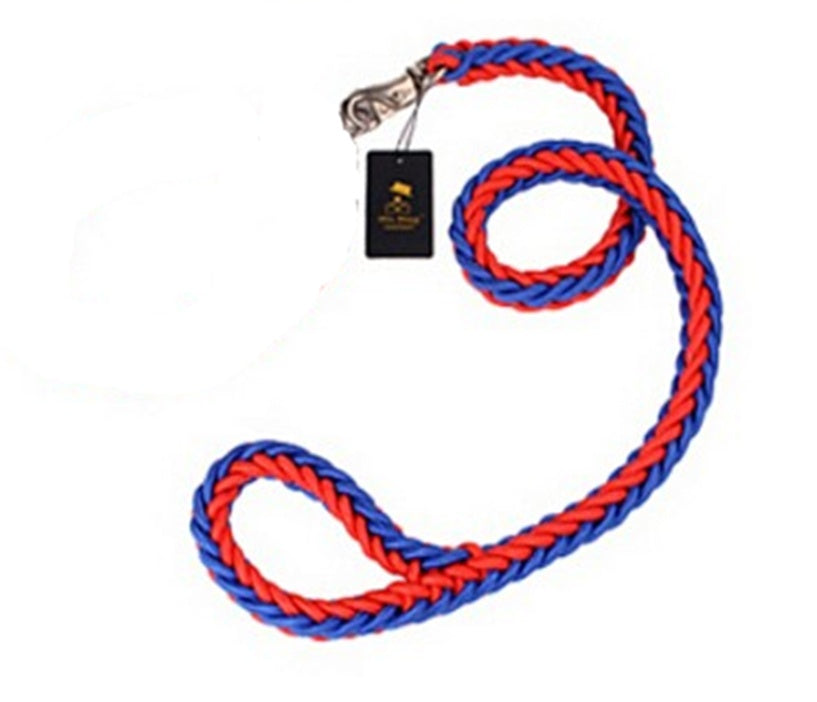 HKM-1627709 Eight-Strand Braided Nylon Dog Leash for Golden Retrievers - Various Sizes Available