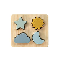 HKM-162771 3D Arabic Wooden Block Toy Set for Preschool Learning - Islamic Educational Toy for Kids