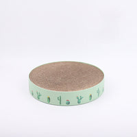 HKM-1628093 Durable Round Cat Scratching Pad and Bed - Corrugated Paper for Kittens and Medium Cats