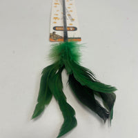 HKM-1628733 Feather Cat Teaser Toy - Engaging Play for Your Feline Friend