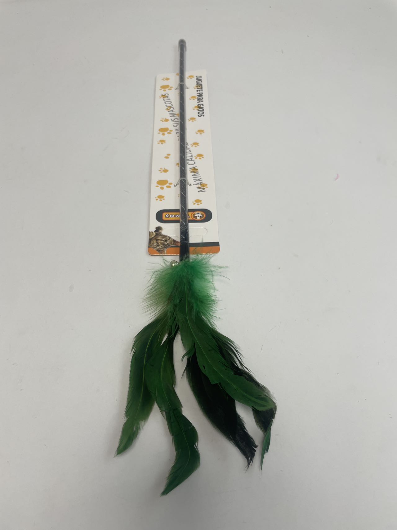 HKM-1628733 Feather Cat Teaser Toy - Engaging Play for Your Feline Friend