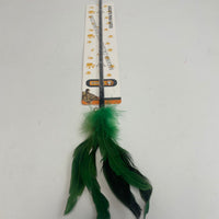 HKM-1628733 Feather Cat Teaser Toy - Engaging Play for Your Feline Friend