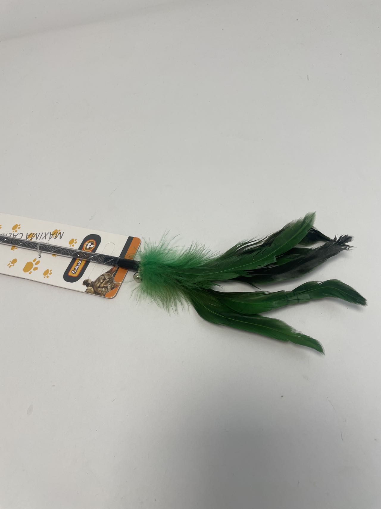 HKM-1628733 Feather Cat Teaser Toy - Engaging Play for Your Feline Friend